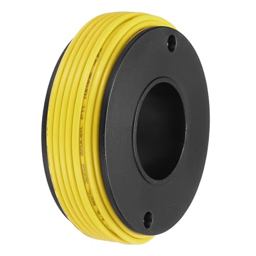 Fil de cuivre étamé jaune 20 AWG de haute précision pour câblage interne durable