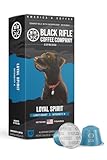 Picture of Black Rifle Coffee Company 30 Loyal Spirit Espresso Capsules – Light Roast, Nutty Citrus & Caramel, Nespresso® OriginalLine Compatible