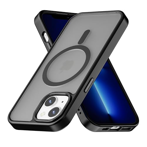 PinLiSheng Magnetic for iPhone Case (Black, iPhone 13/14)
