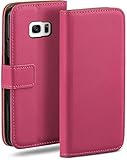 Protección para el teléfono móvil de 360 grados: ya sea delantera o trasera – la funda para Samsung S 7 Edge es extremadamente resistente a los golpes – la pantalla es tan segura como la parte trasera gracias a la tapa