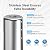 Waterdrop 5-Stage Stainless Steel Countertop Filter System, 8000 Gallons Faucet Water Filter, Reduces Heavy Metals, Bad Taste and Up to 99% of Chlorine (1 Filter in Total)?WD-CTF-02