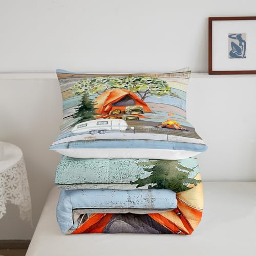 Comforter Set Castle Fairy de microfibra transpirable reversible para cama 7