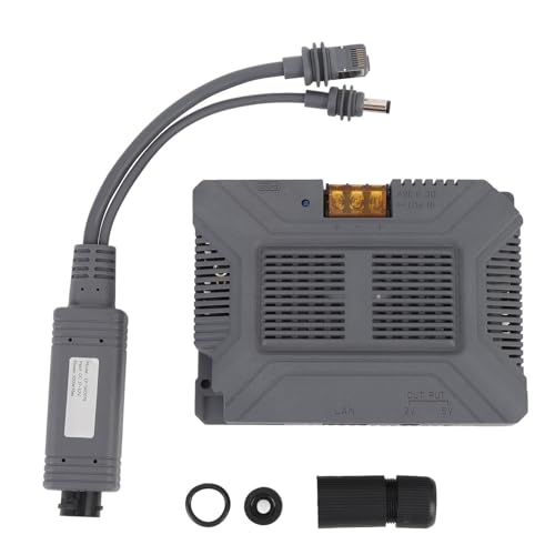 Inyector PoE Gigabit de alto rendimiento para Mini Dishy, protección contra sobretensión, 150 W de potencia, instalación fácil y conexión flexible de dispositivos miniatura 6