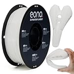 Eono – EONO TPU Filament 1,75mm 85A Weiß – Extra Weiches & Flexible