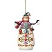 Jim Shore 4.5 inch Heartwood Creek Snowman String Ornament