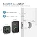 ULTRALOQ Bolt Smart Lock, Built-in Wi-Fi, Matter Over Thread, Works with Apple Home, Alexa, Google, 7-in-1 Keyless Entry Deadbolt with Fingerprint ID, App, Keypad, Remote Control, 18 Months Battery