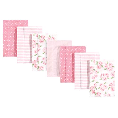 Image of Little Treasure Unisex Baby Cotton Flannel Burp Cloths, Beyoutiful, One Size