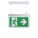 [Installation facile et efficace] Ce dispositif se fixe directement au plafond, offrant une installation simple et discrète. Sa batterie de 3 heures assure un éclairage continu lors d'une panne, garantissant la sécurité des occupants.