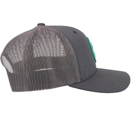 Image of HOOEY O Classic Trucker Cap w /Teal Logo
