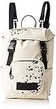 100% POLYURETHANE Desigual PU, Mochila de Poliuretano Mini para Mujer, Blanco, Medium
