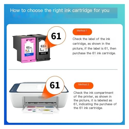 Cartouches 61 pour imprimante DeskJet 1000 1510 Envoyer documents net