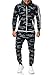 Produktbild OneRedox Herren Jogginganzug Sportanzug Modell 1011 Blau XXXL