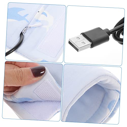 Kisangel 3 Pçs Tampa De Mamadeira De Uso Geral Aquecedor De Leite De Bebê USB Aquecedor De Mamadeira