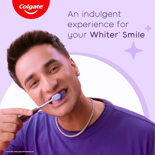 Image of Colgate Visible White Purple Toothbrush Pack of 2