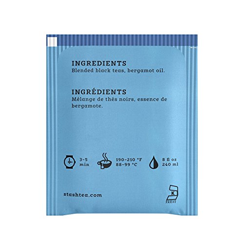 Stash Tea Double Bergamot Earl Grey Tea 100 Count Box Of Tea Bags & Tea Breakfast In Paris Black Tea, 100 Count Box Of Tea Bags In Foil Individual Black Tea Bags For Use In Teapots Mugs Or Cups #TOP3