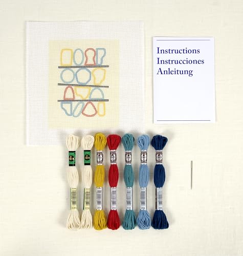 DMC Tapestry kit - Geo Construction, Multi - Image 2