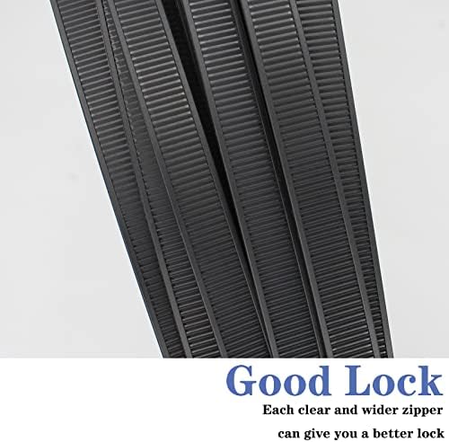 36 Inch Extra Long Zip Ties Heavy Duty For Outdoor Use, 12 Pcs, Black — view 3