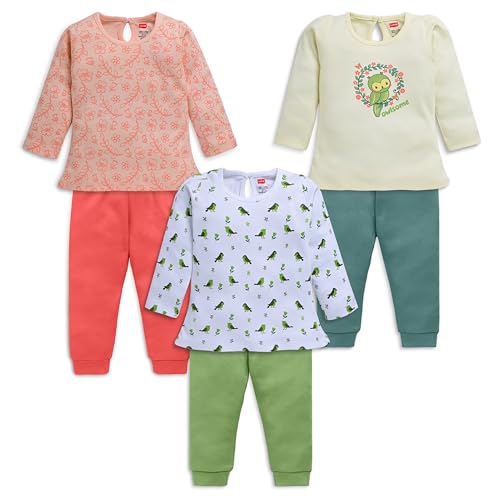 Image of LuvLap Baby-Girls F /S Girls Top & Pyjama Set
