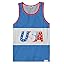 Retro Usa Striped (Blue White)