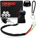 YOFMOO LT160 LT230 LT300 Ignition Key Switch Compatible with Suzuki Quadrunner 160 230 250 300 LTF160 LTF250 LTF250F LTF4WD LT160E LT230E LT300E LT4WD LTF4WDX LT F160 160 160E 230E F250 F250F 300E ATV