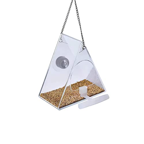 TITA-DONG Window Bird Feeder with 1080P Night-Version Camera, Smart Bird Feeder with Camera