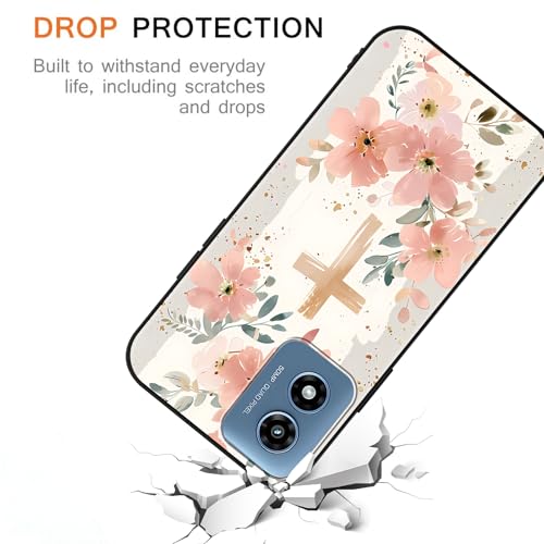 Zrutru 2 Pack Cartoon Floral Phone Case for Motorola Moto G Play 2024 6.5",Cute Kawaii Flower Collage Pattern Cases Aesthetic Design,Black TPU Bumper Protective Cover for Girls Women - image 5