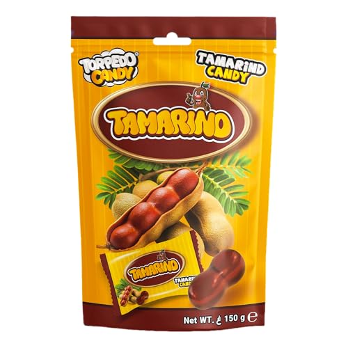 Torpedo Tamarind Candy 150g – Sweet & Tangy Flavored Treat – Perfect for Snacking, Parties & Gifting