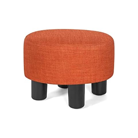 Joveco Footrest Small Round Ottoman Cover