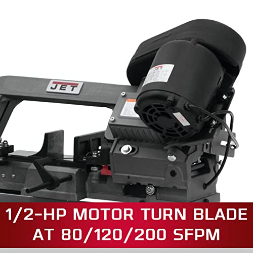 Jet Hvbs-56, 5"X6" Horizontal/Vertical Bandsaw, 1/2Hp, 1Ph 115/230V (414458) #TOP1
