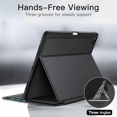 Image of JETech Folio Case for iPad Air 13 inch M4 /M3 /M2, Black