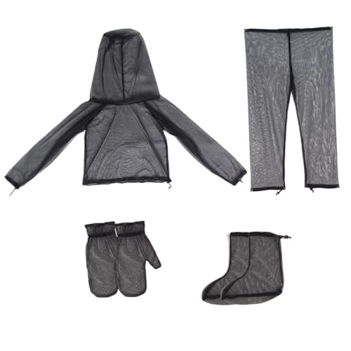 Veste anti-moustiques avec capuche et pantalon pour la pêche et la chasse en été