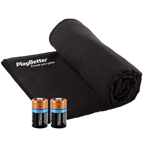 Bushnell Tour V5 Shift (Slope) Golf Laser Rangefinder Patriot Pack Gift Box Bundle with Pitchfix Tool, Case, Microfiber Towel, Two Batteries | Gift Box, Red Bow | 201911P