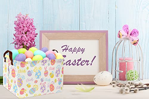 Image of Rectangular Kids Storage Bin Basket Organizer for Baby Room Decor & Easter Gifts