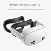 KIWI design F4 Silicone Facial Cover Compatible with Meta Quest 3S (Made for Meta), NOT Compatible with Quest 3