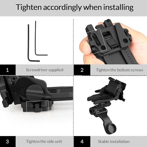 Support NVG Mount L4G24 YSS métal usiné haute résistance queue d'aronde