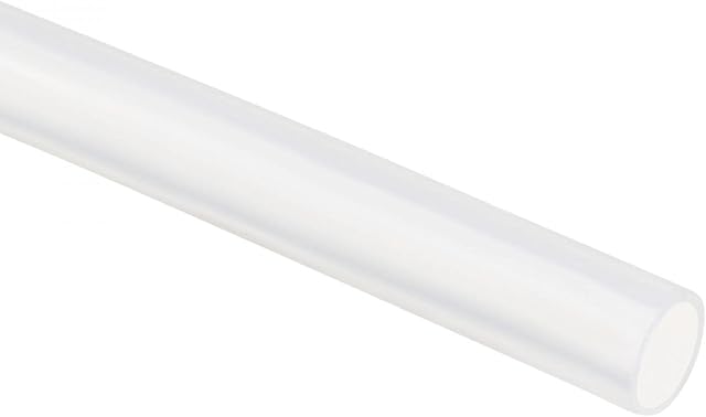 sourcingmap Silicone Tube 10mm ID X 12mm OD 3.3' 1 Meter Flexible Water Air Hose Pipe Translucent