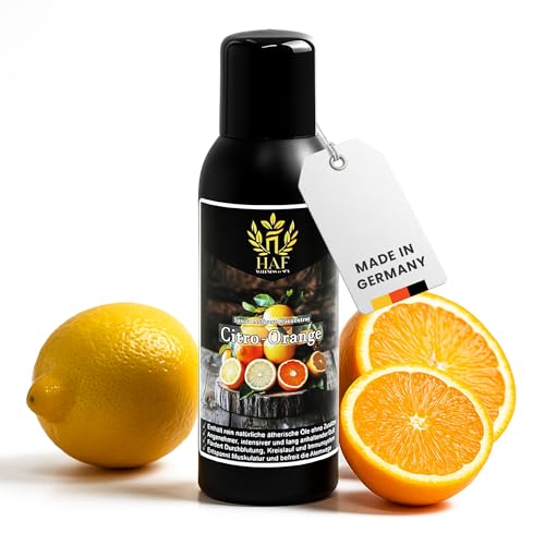 HAF Concentrato per sauna Citro Orange 250 ml | Profumo per sauna con oli essenziali naturali | Infusione sauna senza additivi artificiali | Olio per sauna per un profumo intenso e duraturo