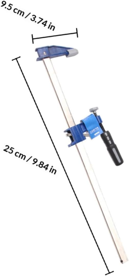 6-inch Blue F Clip Woodworking Clamp Bar Clamp Fast Clip Carpenter Heavy Duty for Woodworking and Carpentry Use