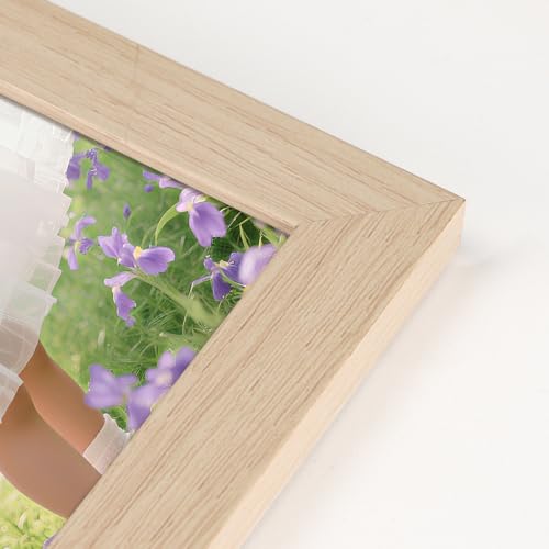Miniatura 3 de Eympeu Marco 40x60 Cm, Aluminio Color Madera Para Cuadros De 40x60cm, Apto Para Colgar En La Pared, Ideal Para Decorar Dormitorios Salones