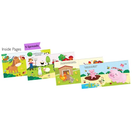 Image of Hello Friend in The Farm Animals Sound Story Book with 5 Spreads and 12 Mobile Sound Gadget, 4+ yrs (Farm 2)