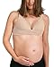 Kindred Bravely Marvella Luxe Maternity & Nursing Underwire Free Bra for Breastfeeding (Beige, 34B)