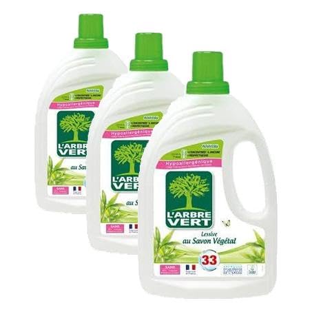 Lessive Liquide L'Arbre Vert Savon Végétal – 1,53 L - vue 2