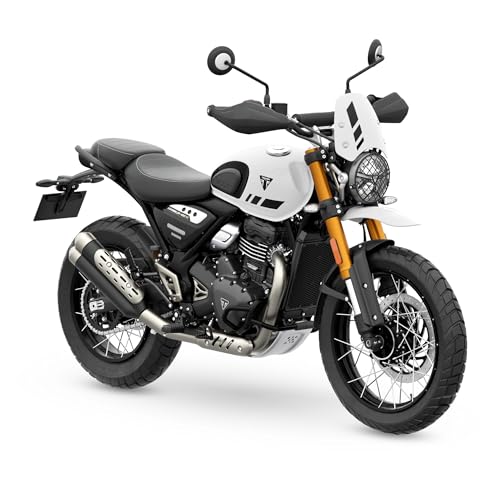 Image of TRIUMPH Scrambler 400 XC Bike Vanilla White Booking for Ex-Showroom Price
