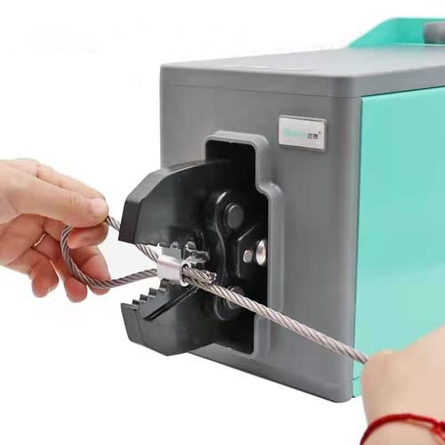 Pneumatic Crimping Tool Gnq-M5 ,Wire Rope Pneumatic Air Powered Wire Terminal Crimping Machine For Aluminum Oval Sleeves And Stop Sleeves From 1/17-Inch To 3/16-Inch , Air Pressure 0.6-0.8Mpa #TOP2