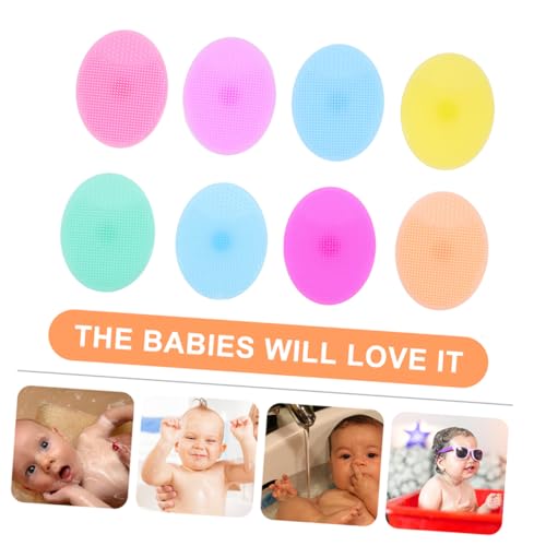 Balacoo 12Pcs Escova De Banho De Silicone Escova De Limpeza Esfoliante Facial Massagem Purificador D