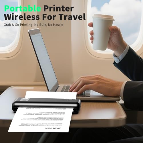 Wireless Portable Inkless Printer - Travel-Friendly Thermal Printer - Image 5