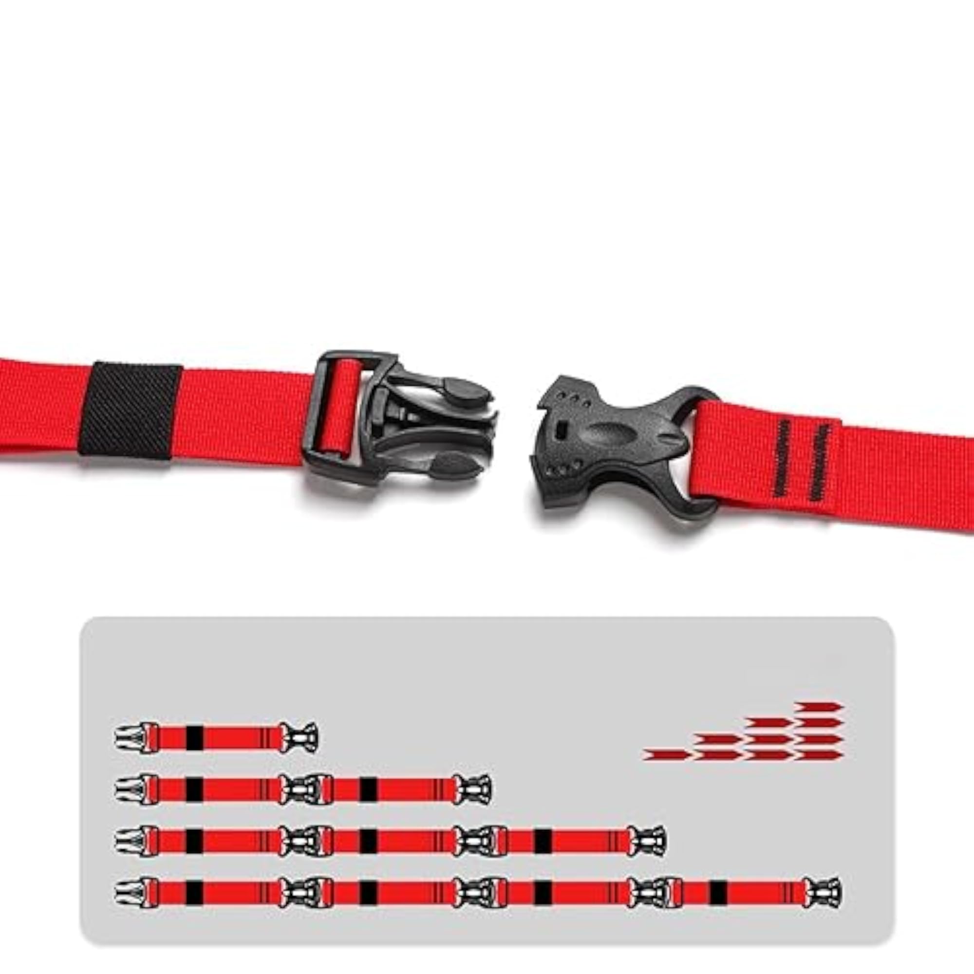 Thickened Nylon Luggage Tie Down Belt for Travel