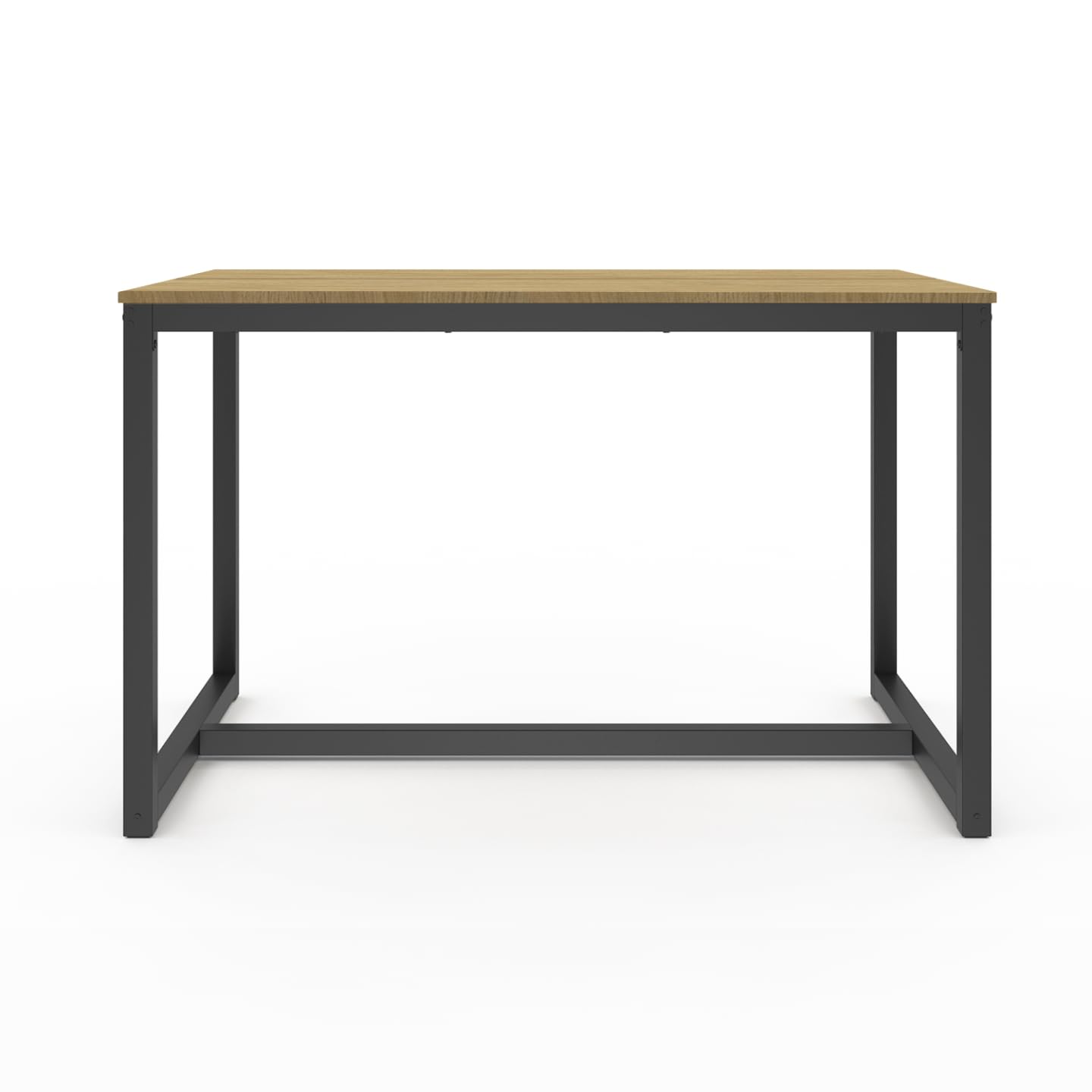 IDMarket - Mesa de comedor rectangular Detroit 6 personas diseño industrial 120 cm