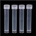 Plastic Test Tubes with Caps 200 PCS 10ml Plastic Test Tubes Vials Sample Container for Storage Item in Party/Laboratory/Craft Project