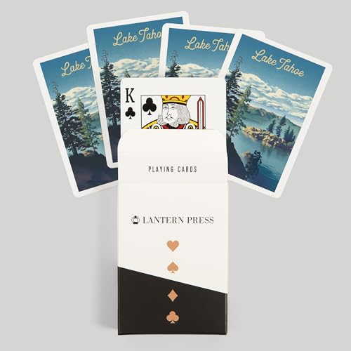 Baraja de poker Lake Tahoe de 52 cartas miniatura 6